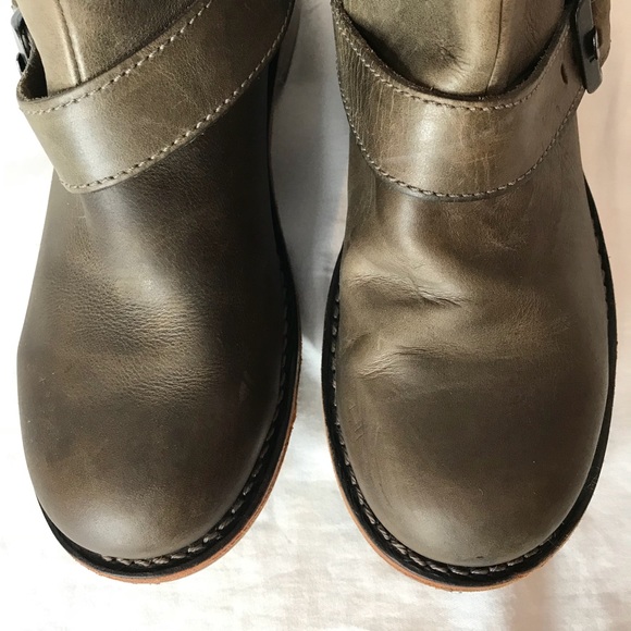 Dr. Martens Jolie High Chelsea Boots Taupe  US 9 - Picture 7 of 8